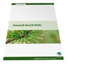 Infomappe - Gesund durch Holz